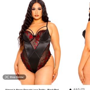 COPY - NWT FashionNova “Almost is never enough” Lace Teddy